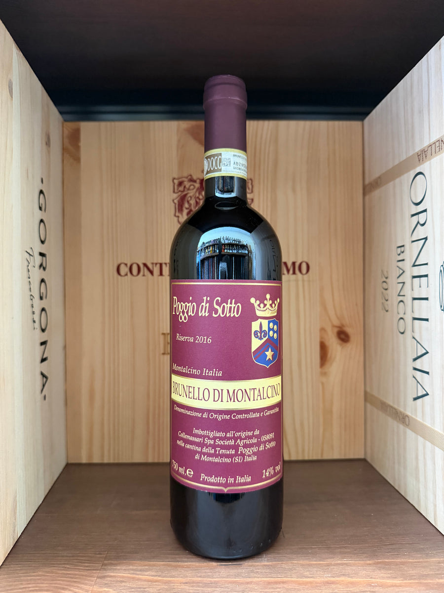 Poggio Di Sotto Brunello di Montalcino Riserva 2016