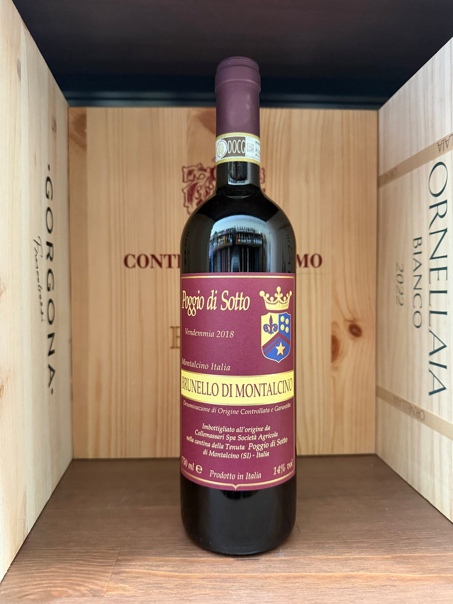 Poggio Di Sotto Brunello di Montalcino Vendemmia 2018