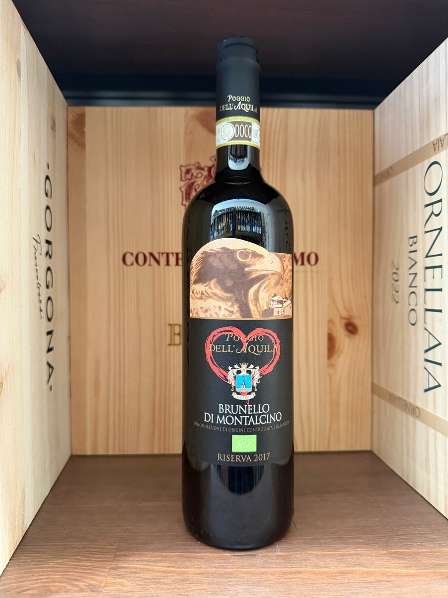 Poggio del Aquila Brunello di Montalcino Riserva 2017